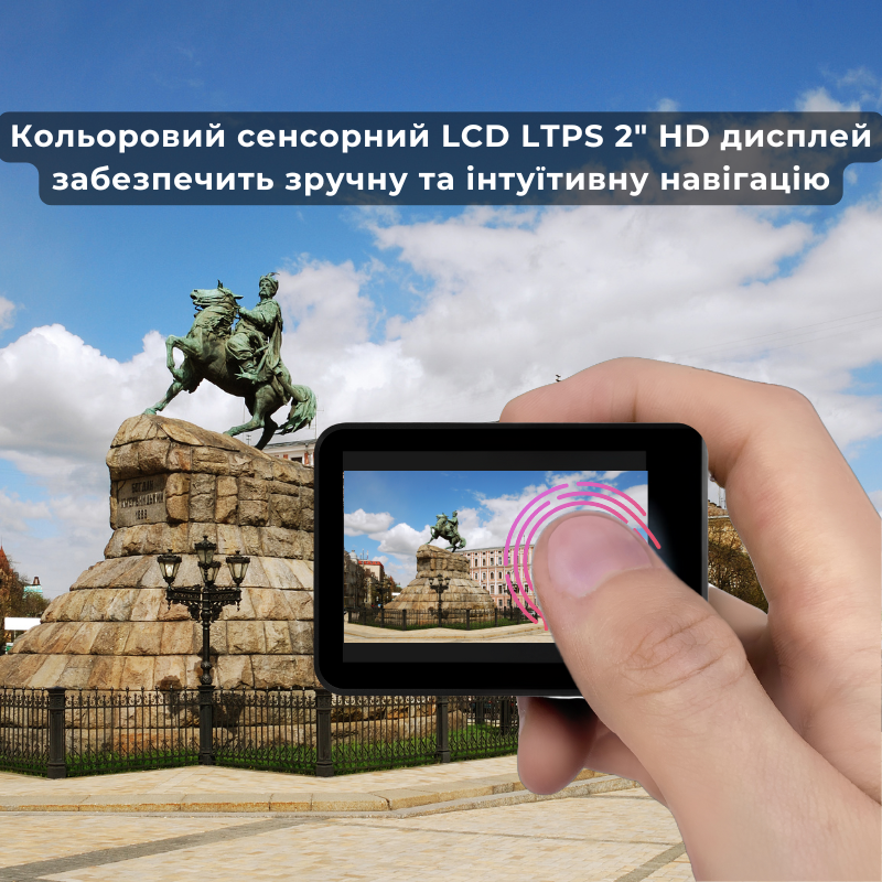 Екшн-камера AIRON ProCam 7 Black (4822356754468)