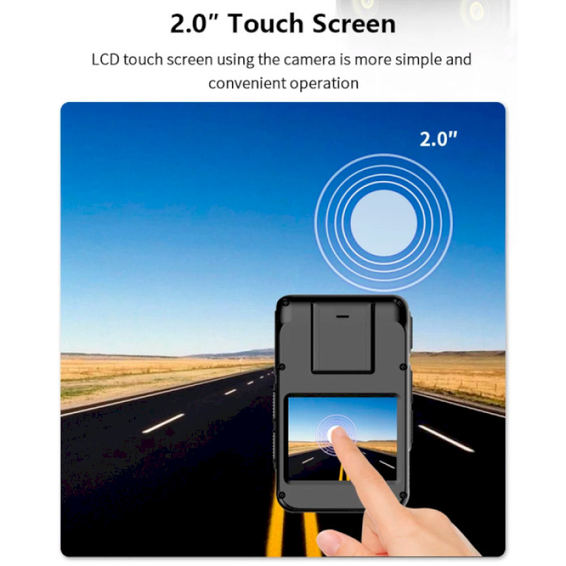 SJCAM A50 Body Cam Black (6972476162213)