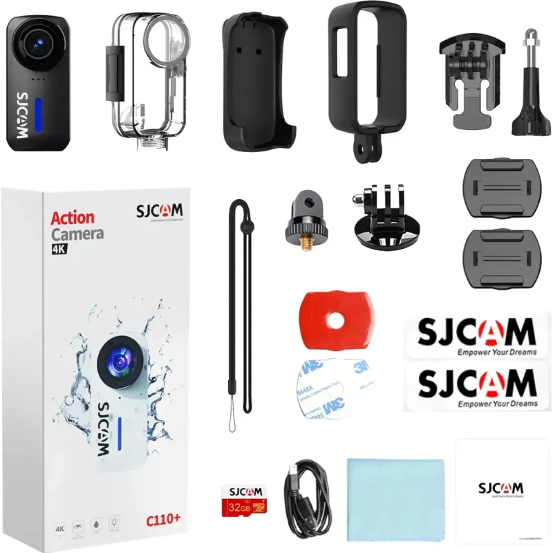 Екшн-камера SJCAM C110+ Black (6972476162992)