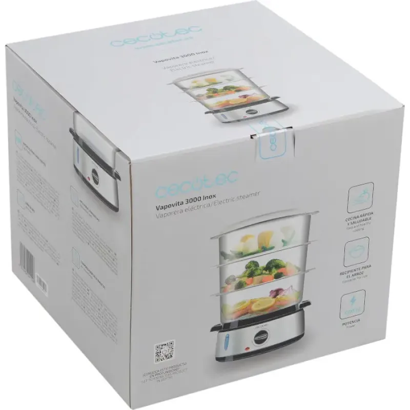 Пароплав CECOTEC Vapovita 3000 Inox (04109)