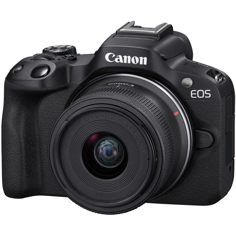 Фотоапарат Canon EOS R50 kit RF-S 18-45mm IS STM Black Creator Kit (5811C036)