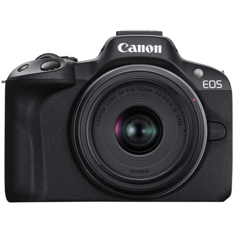 Фотоапарат Canon EOS R50 kit RF-S 18-45mm IS STM Black Creator Kit (5811C036)