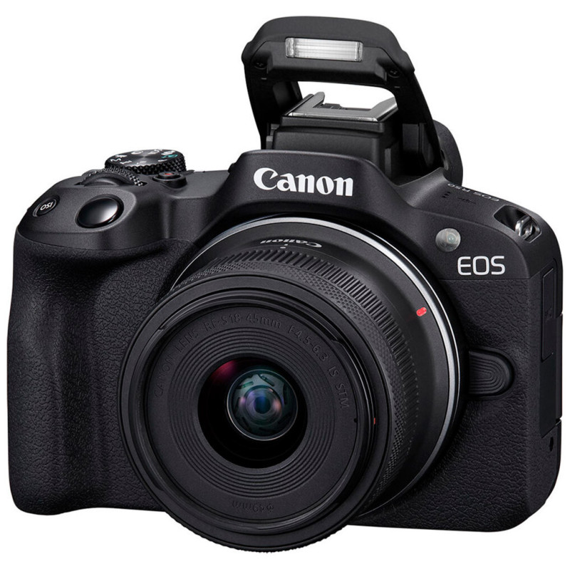 Фотоапарат Canon EOS R50 kit RF-S 18-45mm IS STM Black Creator Kit (5811C036)