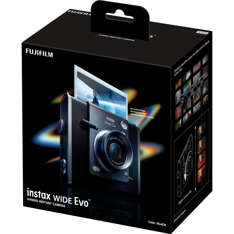 Фотоапарат Fujifilm Instax Wide Evo Black (16840933)