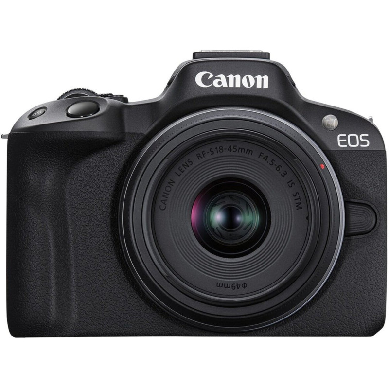 Фотоаппарат Canon EOS R50 kit RF-S 18-45mm IS STM Black (5811C033)