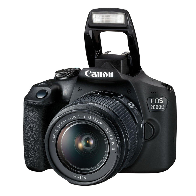 Фотоапарат Canon EOS 2000D kit (18-55mm) IS II (2728C008)