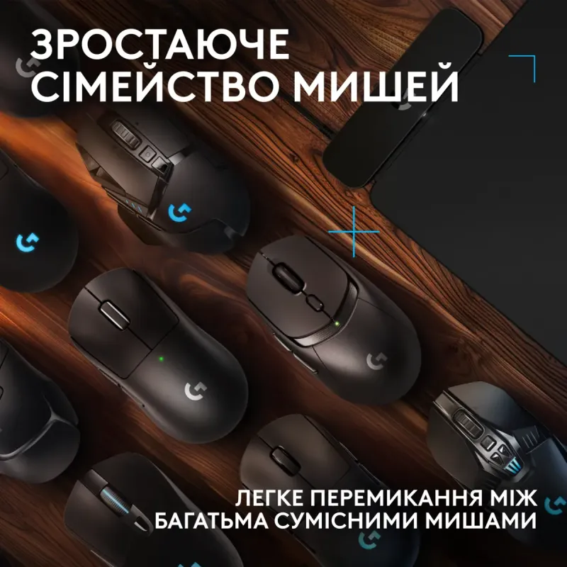 Килимок для миші Logitech G PowerPlay 2 Black (947-000003)