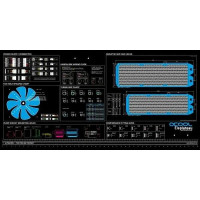 Коврик для мыши Alphacool Eisplateau Anti-Static work and mounting mat 120x60cm (90334)