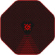Коврик для мыши Defender Tekta Black/Red (50568)