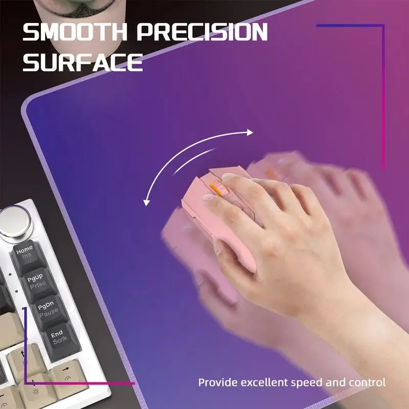Коврик для мыши ATTACK SHARK CM03 eSport Violet-Blue gradient (CM03VBG_AS)