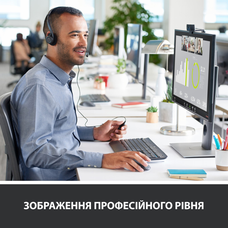Веб-камера Logitech C920s Pro HD Webcam (960-001252, 960-001257)