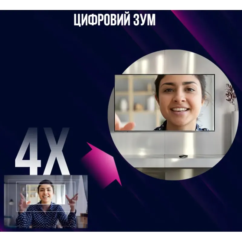 Веб-камера Lorgar Rapax 701 Streaming 2K White (LRG-SC701WT)