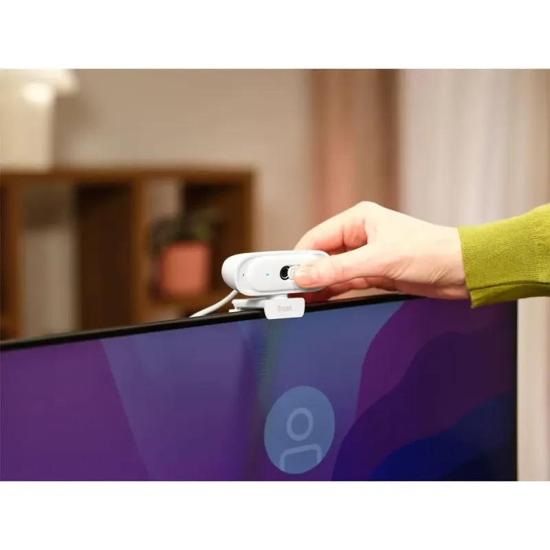 Веб-камера Trust Tomar 2K QHD Webcam White (26180)