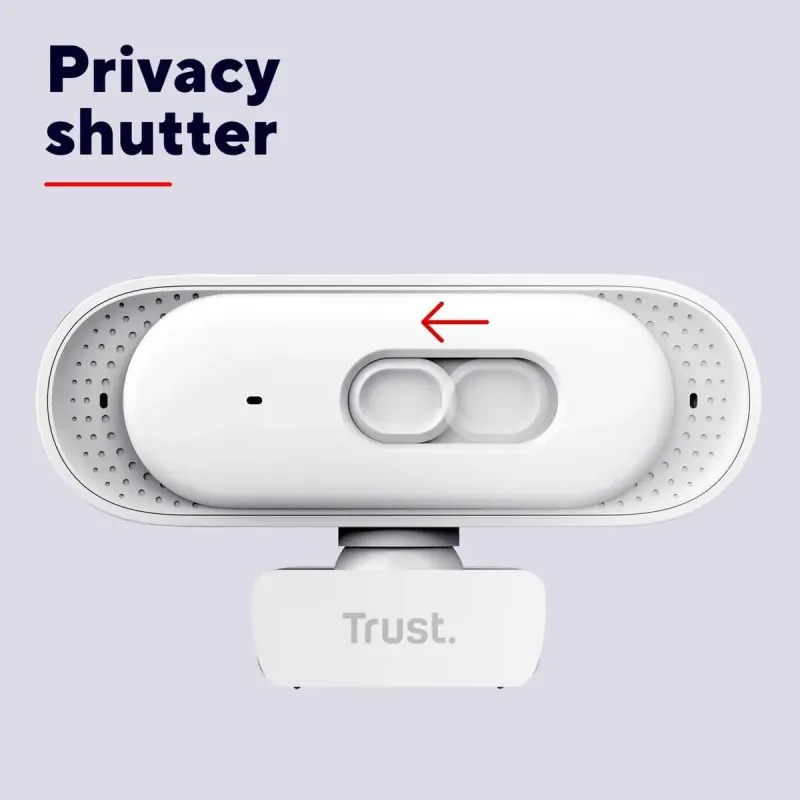 Веб-камера Trust Tomar 2K QHD Webcam White (26180)