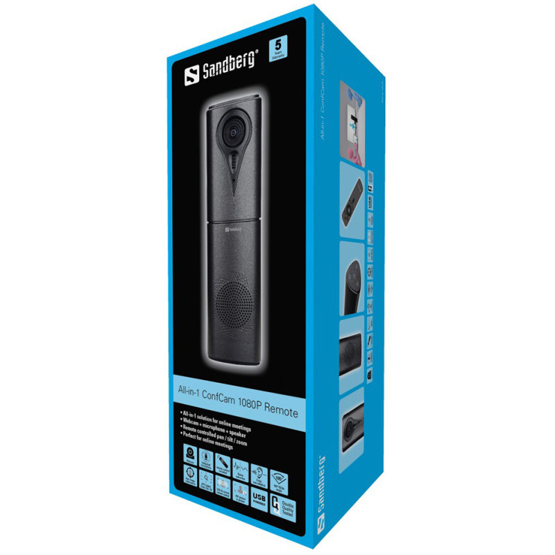 Sandberg All-in-1 ConfCam 1080P Remote (134-23)