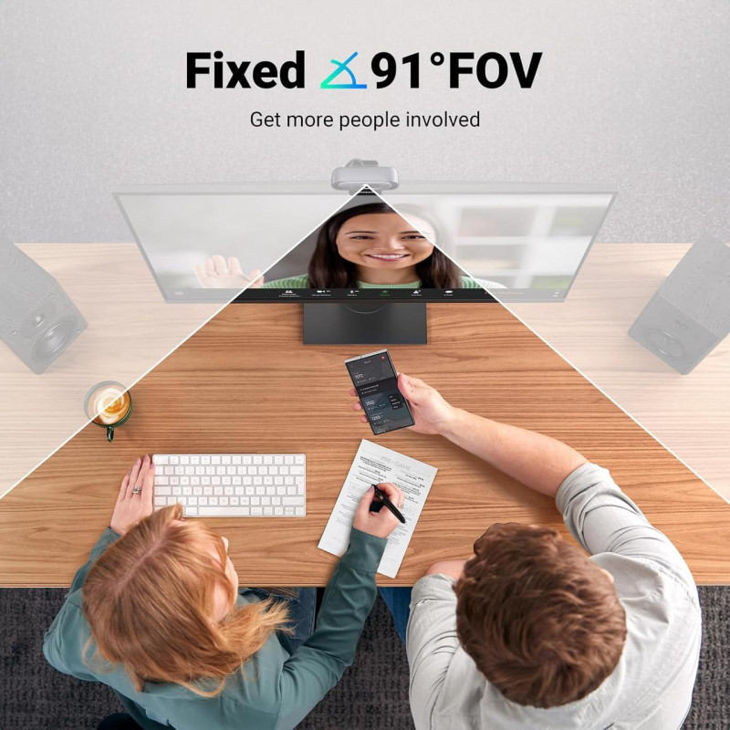 Веб-камера UGREEN CM778 USB HD Black (35626)