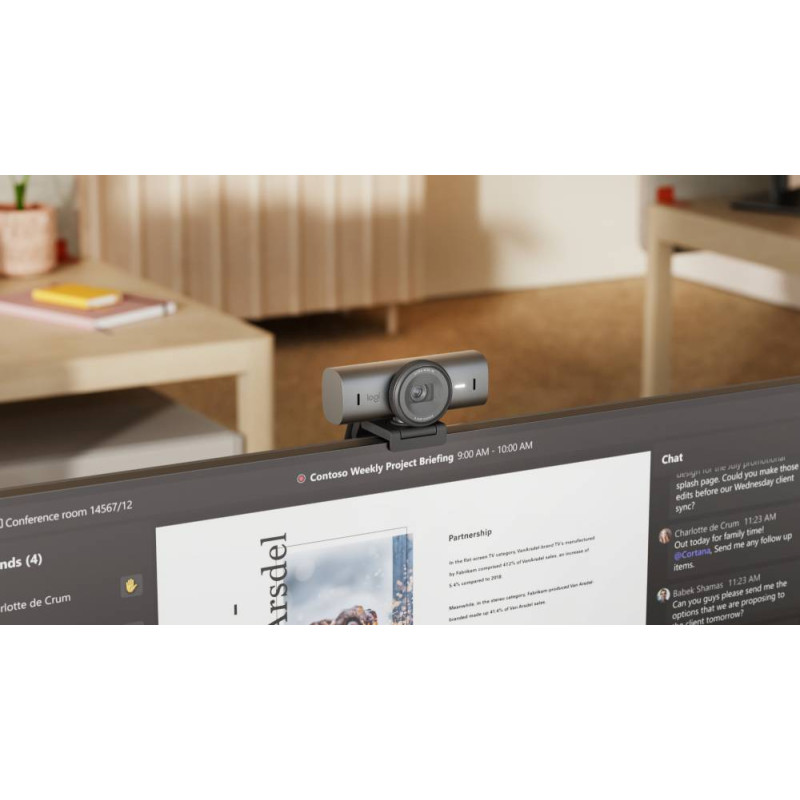 Logitech MX Brio 705 for Business 4K Graphite (960-001530)