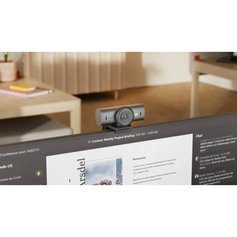 Веб-камера Logitech MX Brio 705 for Business 4K Graphite (960-001530)