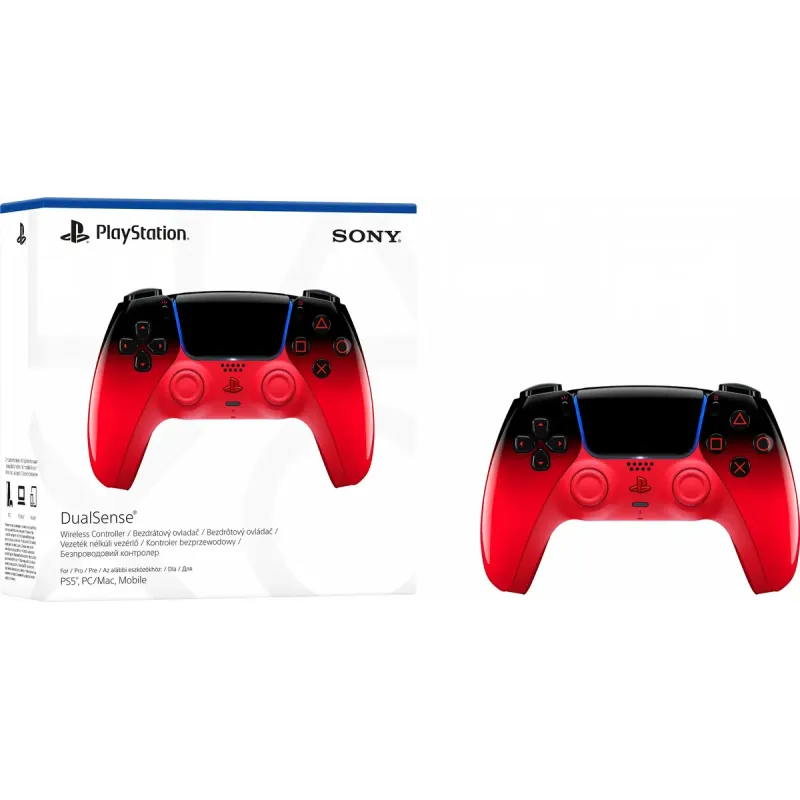 Игровой контроллер Sony PlayStation 5 DualSense for PS5 Techno Red (1000048516)