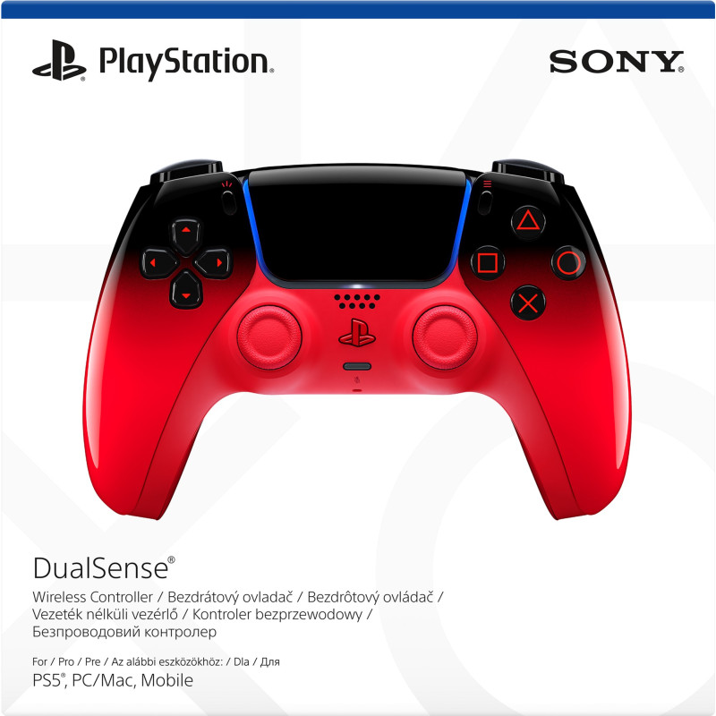 Ігровий контролер Sony PlayStation 5 DualSense для PS5 Techno Red (1000048516)