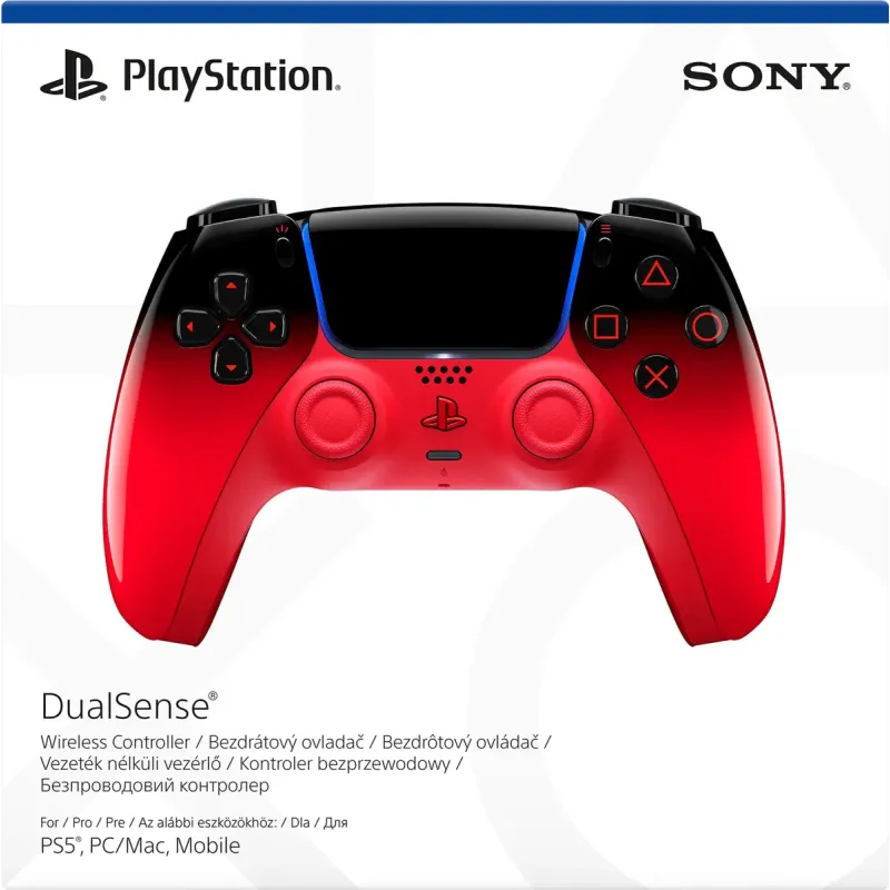 Игровой контроллер Sony PlayStation 5 DualSense for PS5 Techno Red (1000048516)