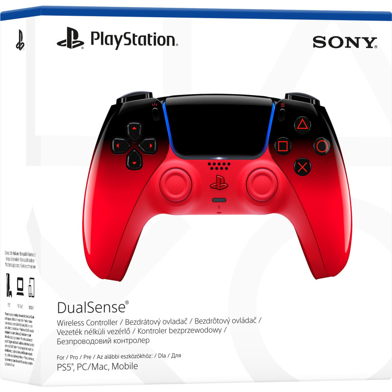 Ігровий контролер Sony PlayStation 5 DualSense для PS5 Techno Red (1000048516)