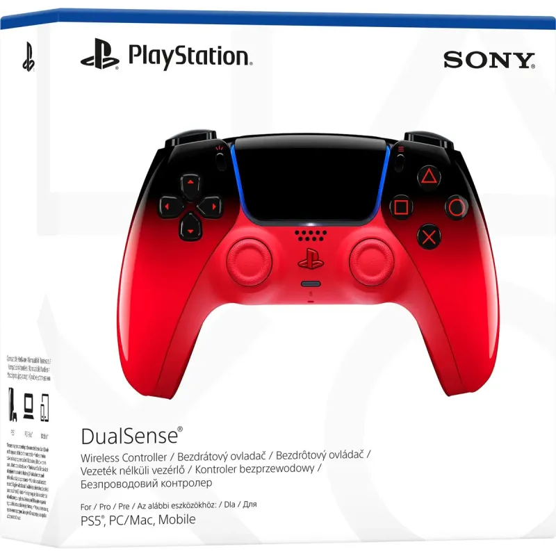 Игровой контроллер Sony PlayStation 5 DualSense for PS5 Techno Red (1000048516)