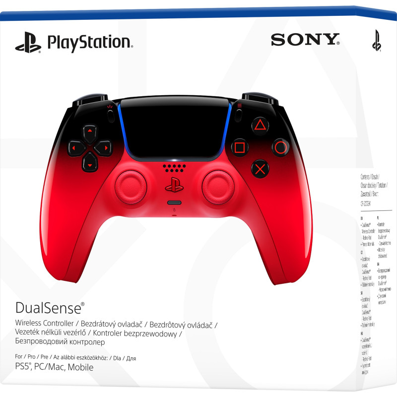 Ігровий контролер Sony PlayStation 5 DualSense для PS5 Techno Red (1000048516)
