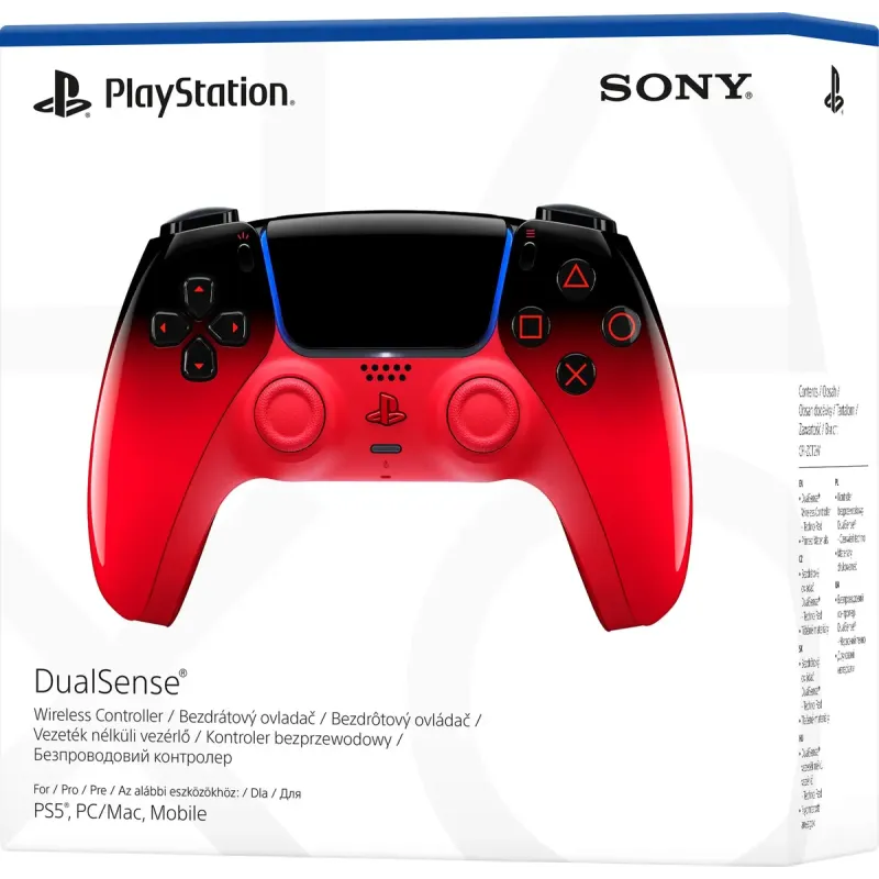 Игровой контроллер Sony PlayStation 5 DualSense for PS5 Techno Red (1000048516)