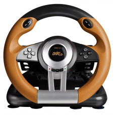 Игровой контроллер Speed-Link DRIFT O.Z. Racing Wheel PC, black-orange (SL-6695-BKOR-01)