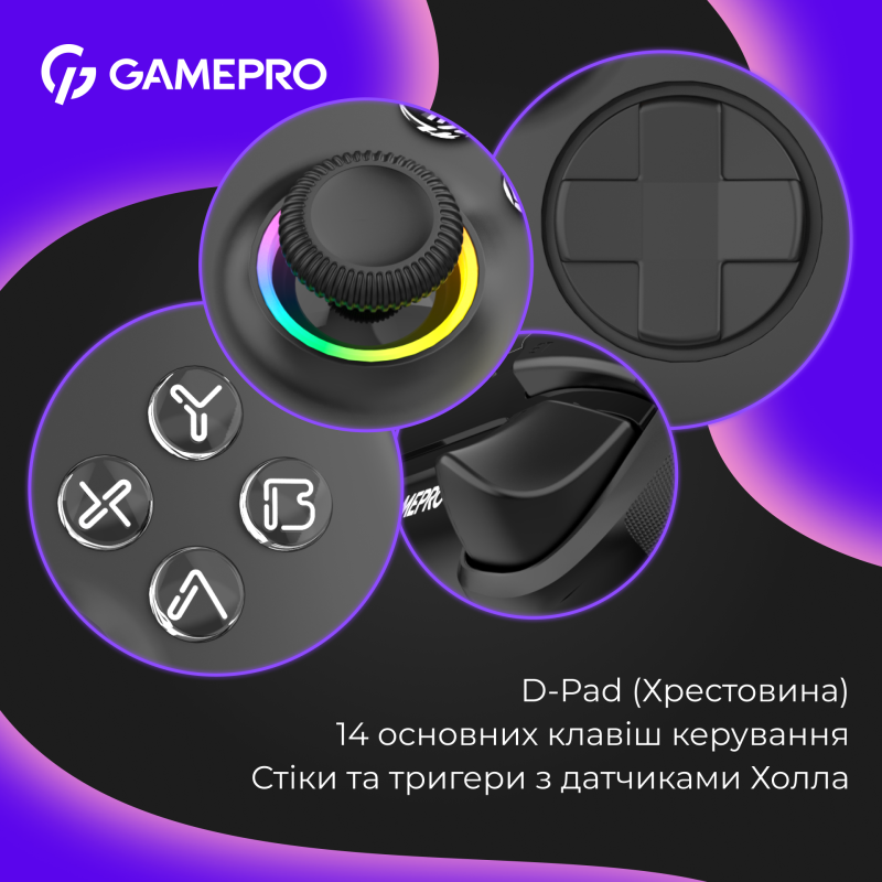 Ігровий контролер GamePro GPX13BDOC