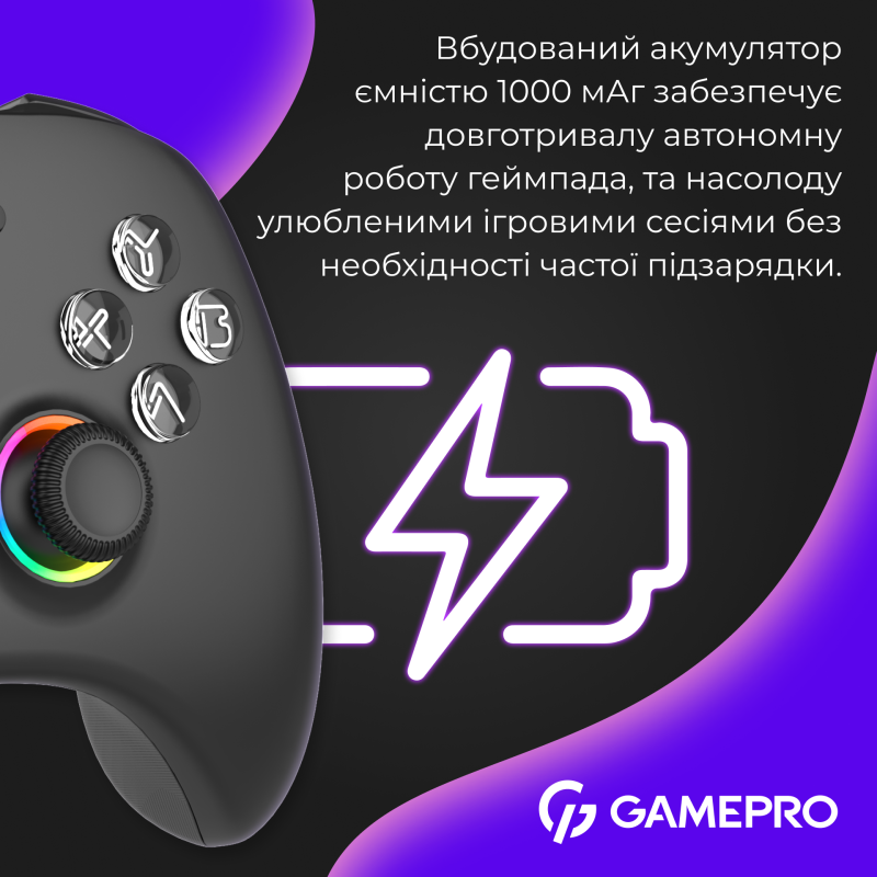 Ігровий контролер GamePro GPX13BDOC
