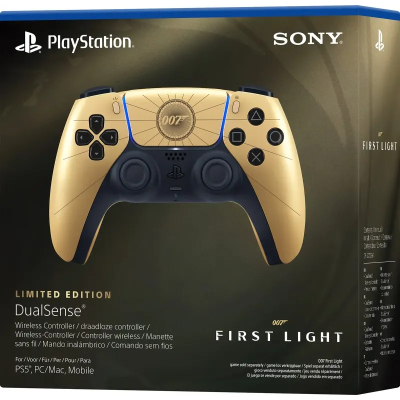 Игровой контроллер Sony PlayStation 5 Dualsense 007 First Light™ Limited Edition (1000052025)