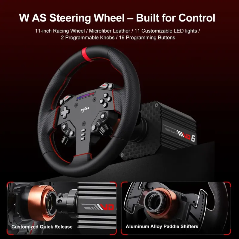 Игровой контроллер PXN VD6 Wheel Base (PXN-VD6)