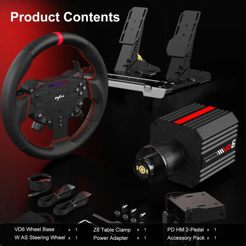 Игровой контроллер PXN VD6 Wheel Base (PXN-VD6)
