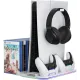Игровой контроллер Canyon CS-51 RGB Charge White (CND-CSPS5W-1)