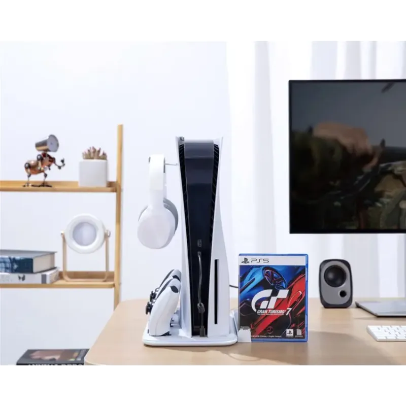 Игровой контроллер Canyon CS-51 RGB Charge White (CND-CSPS5W-1)