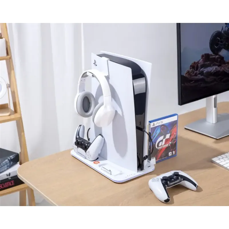 Игровой контроллер Canyon CS-51 RGB Charge White (CND-CSPS5W-1)