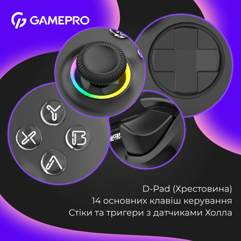 GamePro GPX13B Black