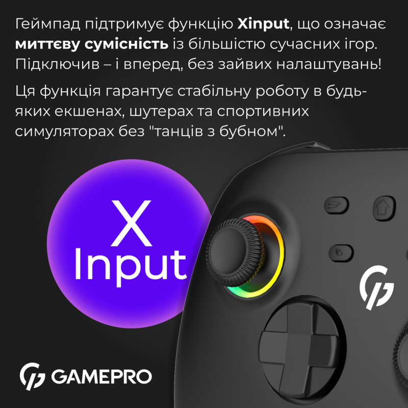 GamePro GPX13B Black