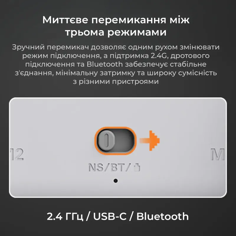 Игровой контроллер Ajazz GP100 White (GP100-W)