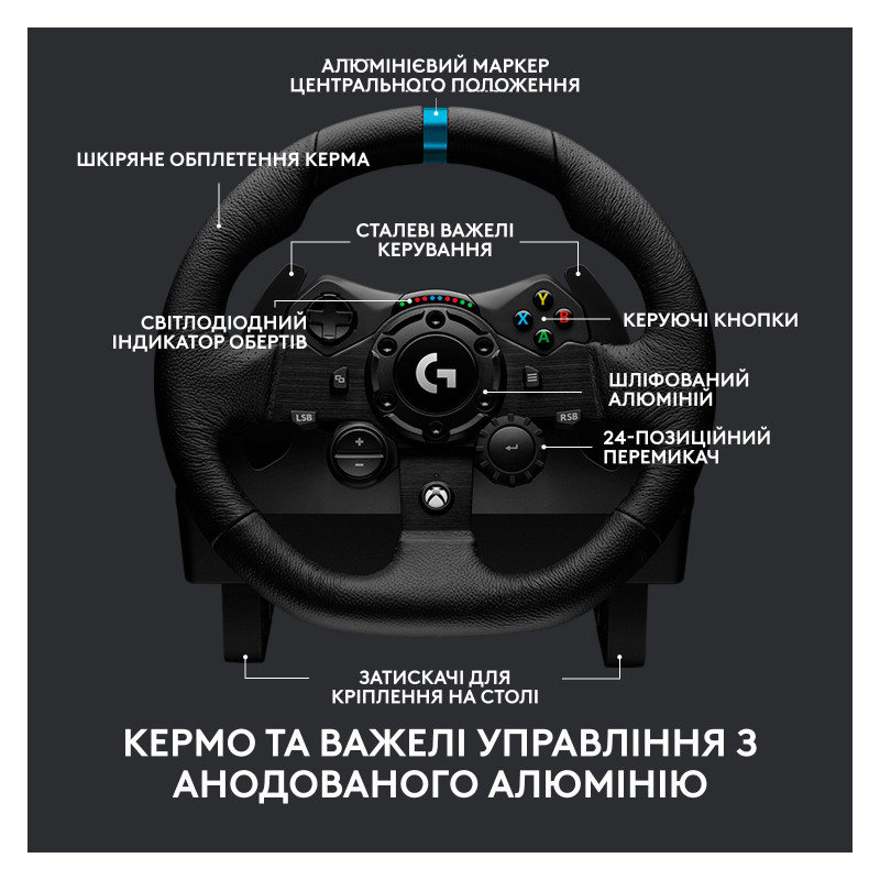 Logitech G923 Xbox One/PC (941-000158)
