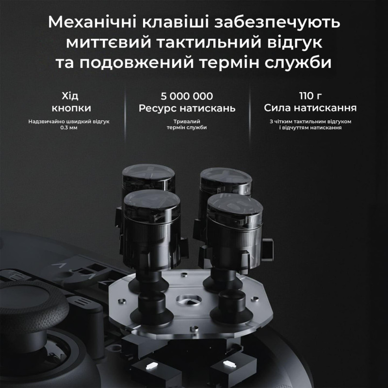 Ігровий контролер Ajazz GP100 Set Black (GP100S-B)