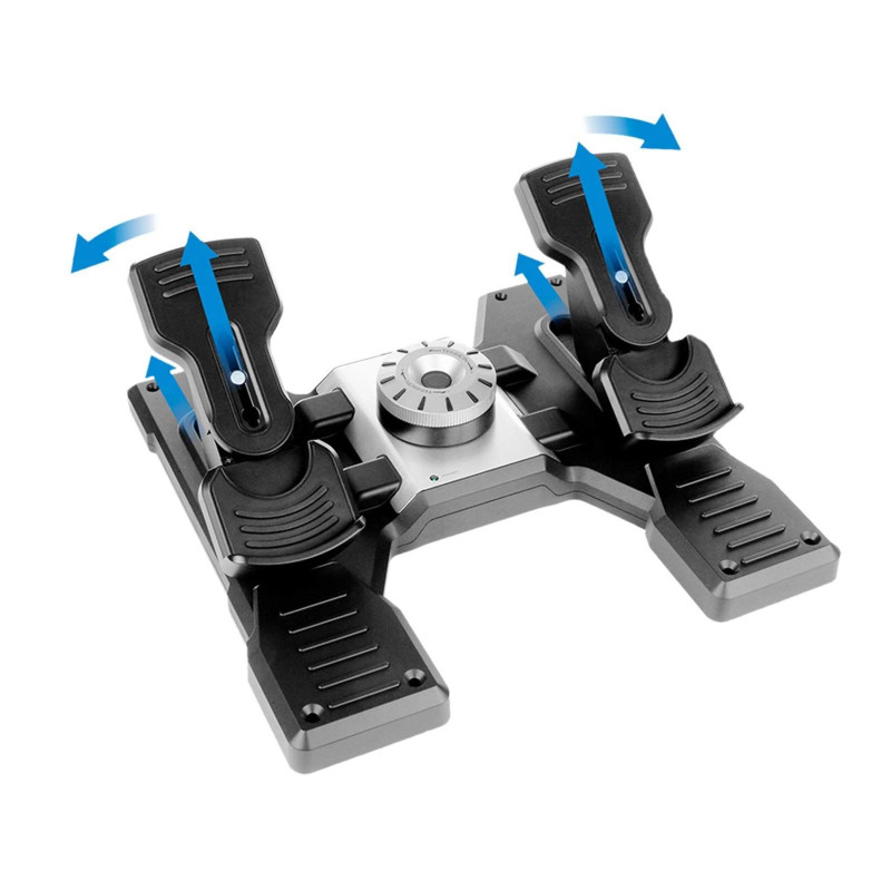 Logitech G Saitek PRO Flight Rudder Pedals (945-000005)