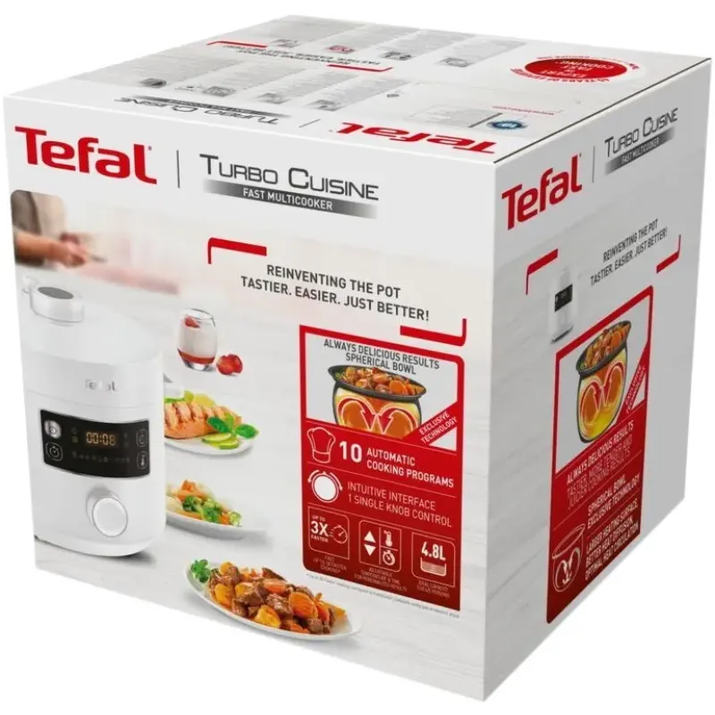Мультиварка Tefal TURBO CUISINE CY754130