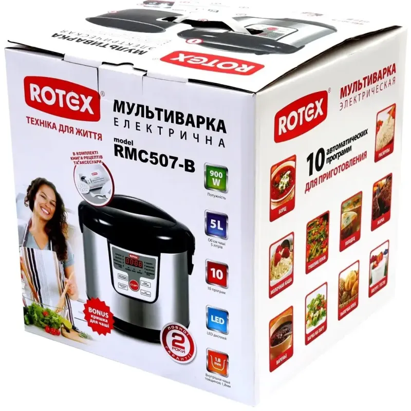 Мультиварка Rotex RMC507-B