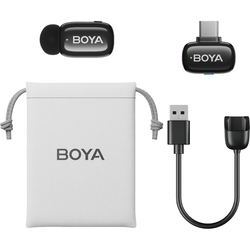 Микрофон BOYA mini-16 Type-C Black