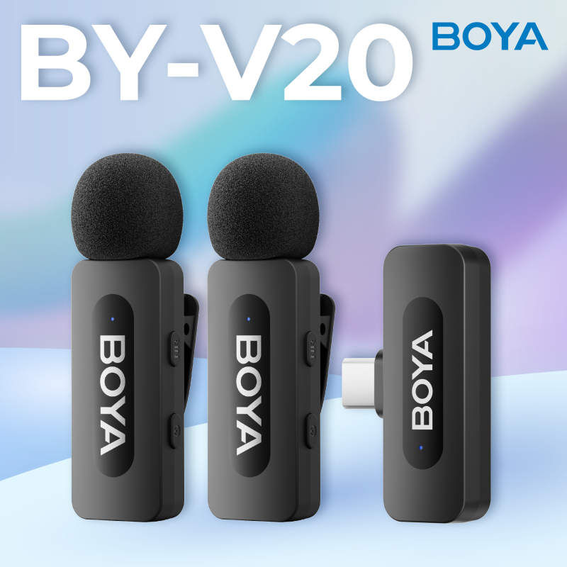 Мікрофон BOYA BY-V20 Type-C Black