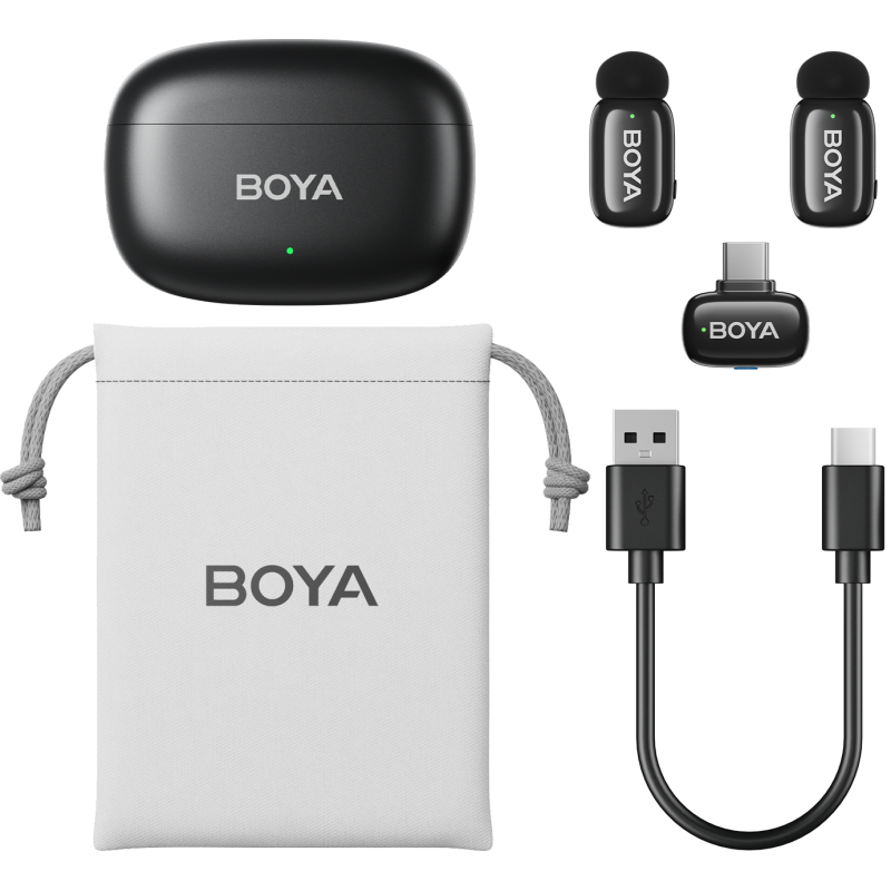 Микрофон BOYA mini-14 Type-C Black