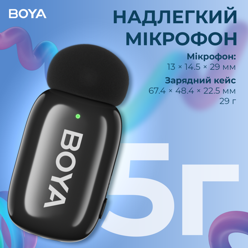 Микрофон BOYA mini-14 Type-C Black